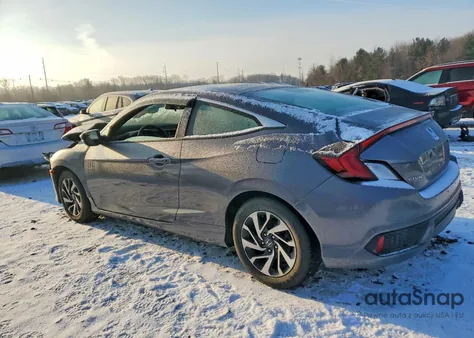 2016 Honda Civic Lx from USA, damaged, VIN 2HGFC4B01GH308470